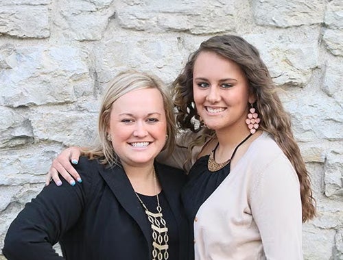 Big Sister Dakotah & Little Sister Peggy